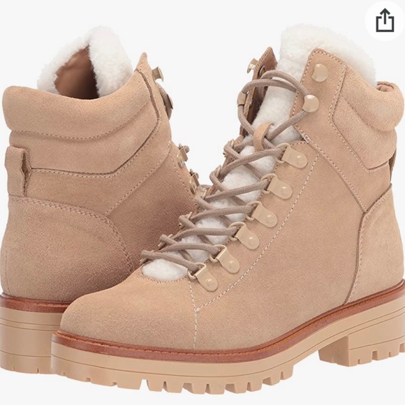 Marc fisher combat boot with Sherpa - Picture 1 of 3